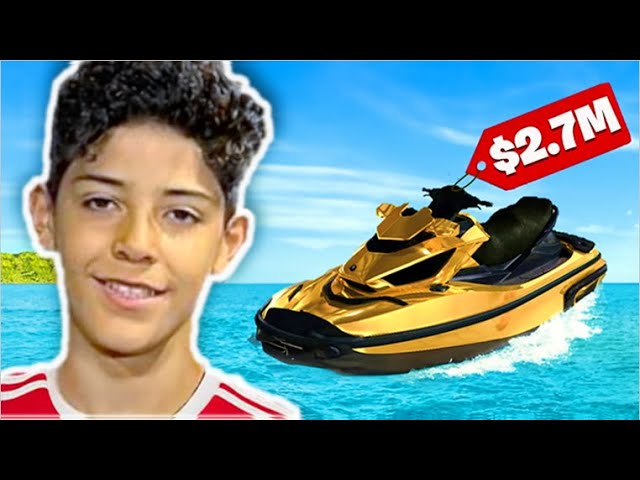 Stupidly Expensive Things Ronaldo Junior Owns!