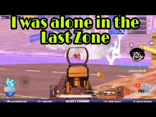 RIP Enemy, They all tried to push on my Building in last zone | PUB Mobile