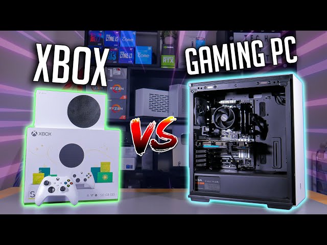$300 Gaming PC vs Xbox Series S!