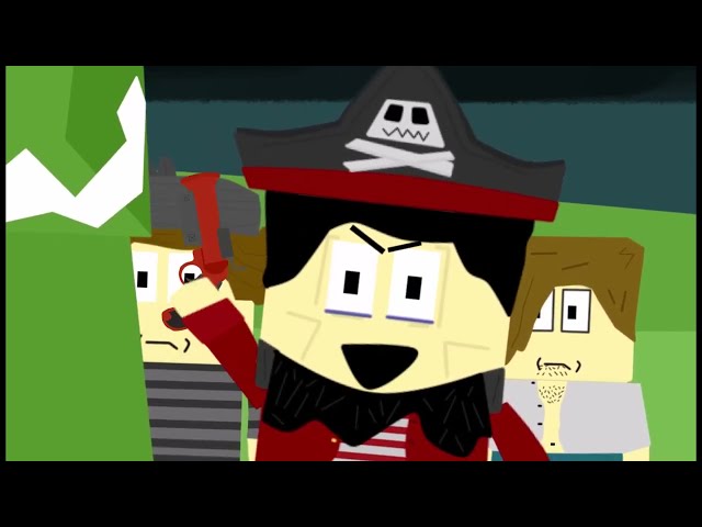 Пиратское Приключение Капитана Джека Сокровища Бертси, Анимация про пиратов Warlak Universe Мультики