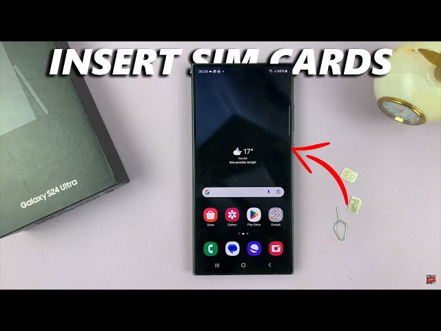 Samsung Galaxy S24 / S24+ / S24 Ultra: How To Insert Dual SIM Cards