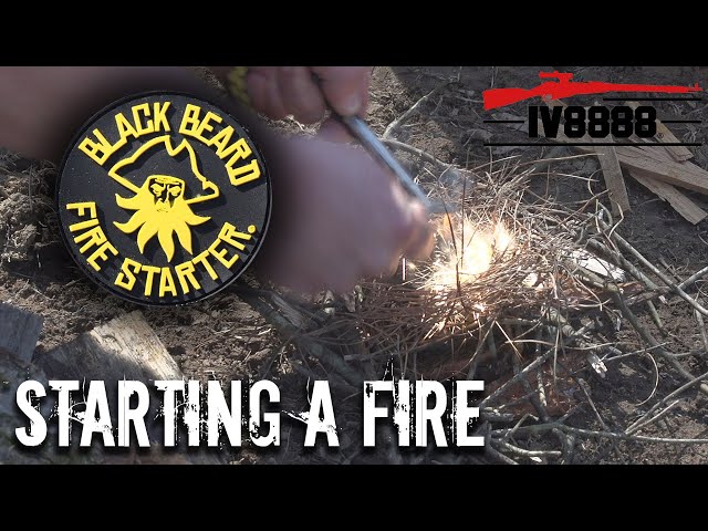 SELF RELIANCE | Starting a Fire with Black Beard
