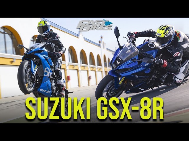Here's the launch of the brand-new Suzuki GSX 8R sportsbike en España