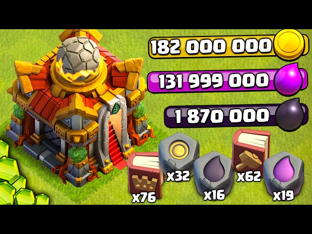 We Got Town Hall 16!! Spending Spree on the Update (Clash of Clans)
