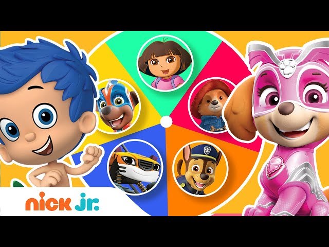 Guess The Missing Colors w/ PAW Patrol Mighty Pups & Bubble Guppies! Color Game #7 | Nick Jr.