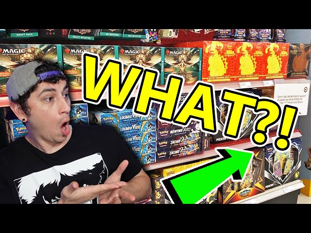 You Wont Believe This Pokemon Card Hunt for SOLD OUT Product!