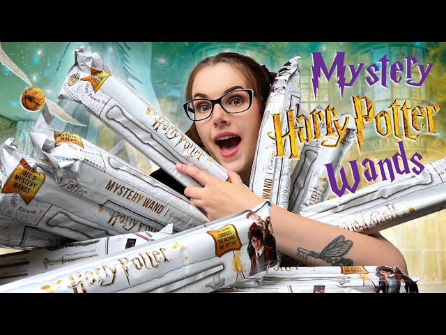 I BOUGHT 12 HARRY POTTER MYSTERY WANDS