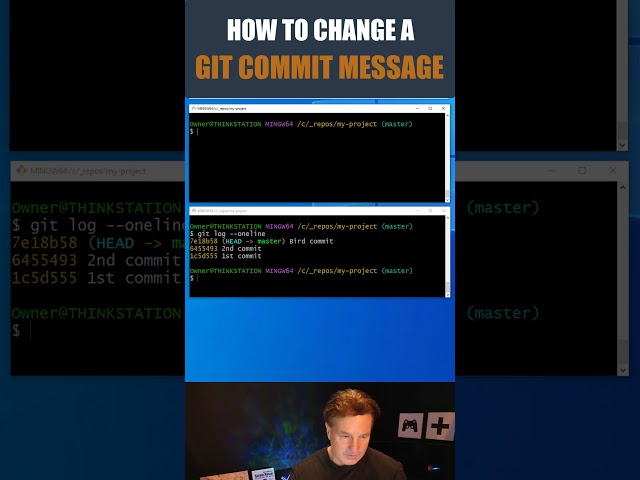 How to Change a Git Commit Message