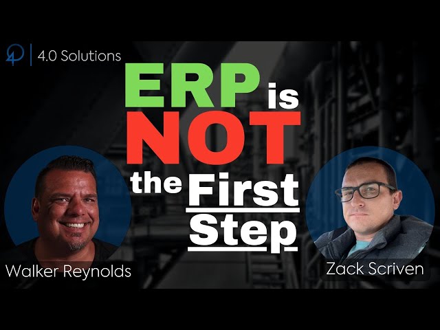 Digital Transformation does NOT start with ERP