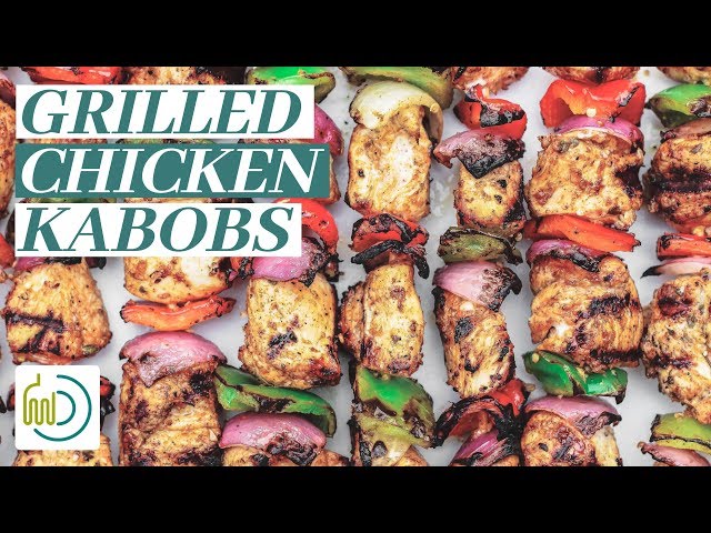 Mediterranean Grilled Chicken Kabobs | The Mediterranean Dish