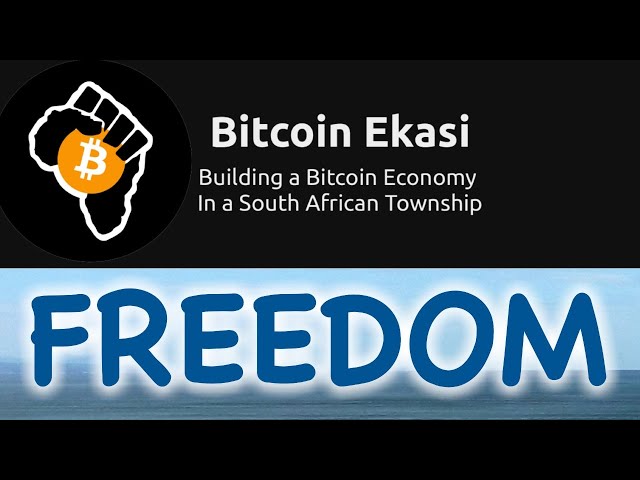 Bitcoin Africa FREEDOM for the kids!