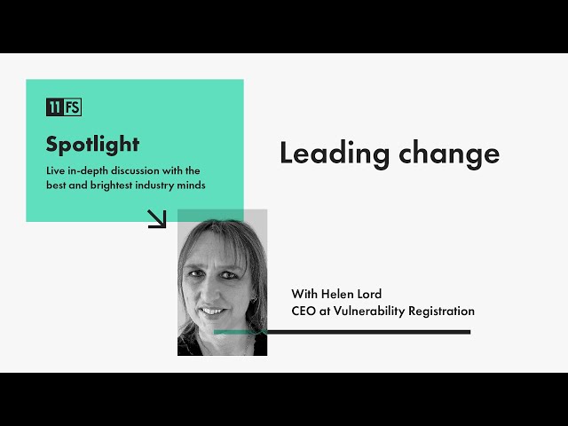 Helen Lord, CEO of Vulnerability Registration Service | Spotlight