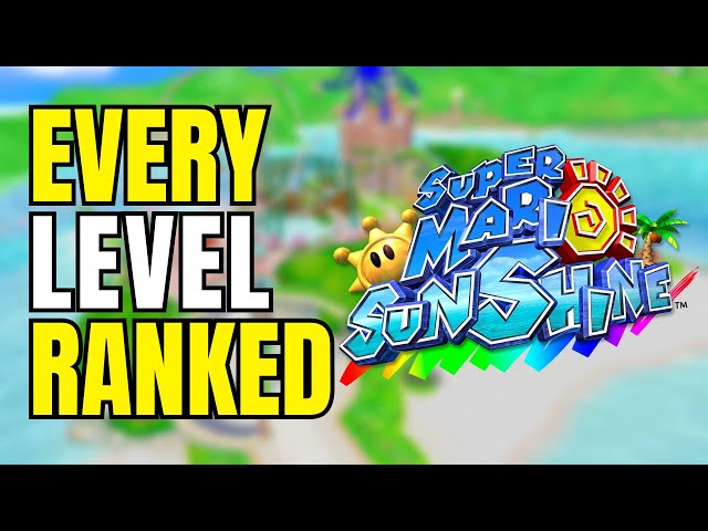 Every Super Mario Sunshine Level RANKED
