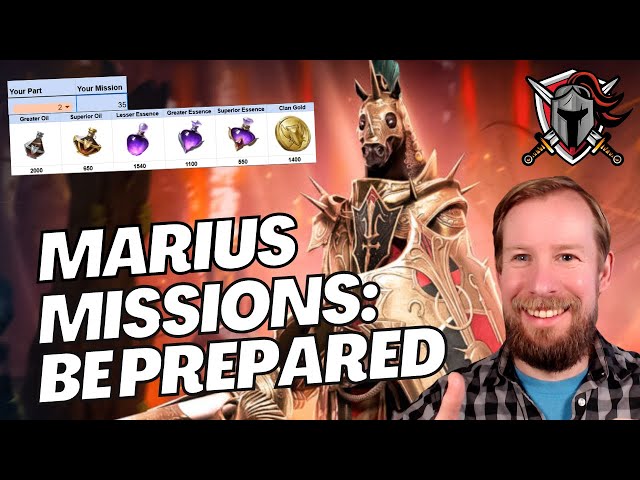 MARIUS MISSION CALCULATOR | Don't get caught out like I was, use this tool! | Raid: Shadow Legends