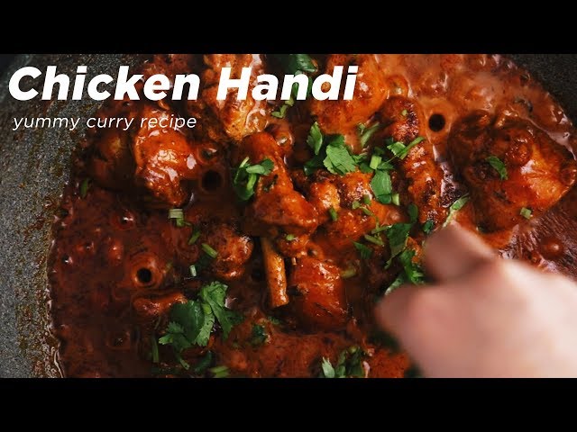 Yummy Chicken Handi (Dinner / Lunch Recipe)