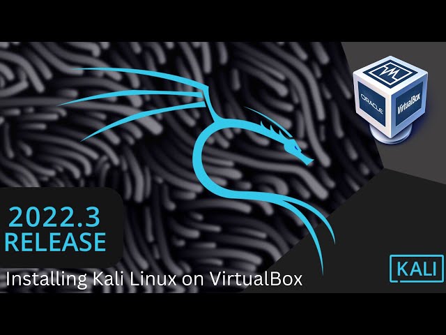 Installing Kali Linux on VirtualBox | Kali 2022.3 | VirtualBox 7.0.4 | [ தமிழில் ]