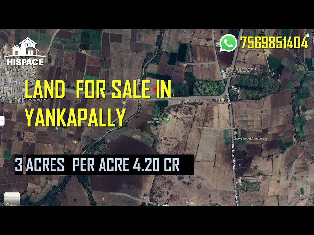 HVL 00065 LAND FOR SALE IN YANKAPALLY