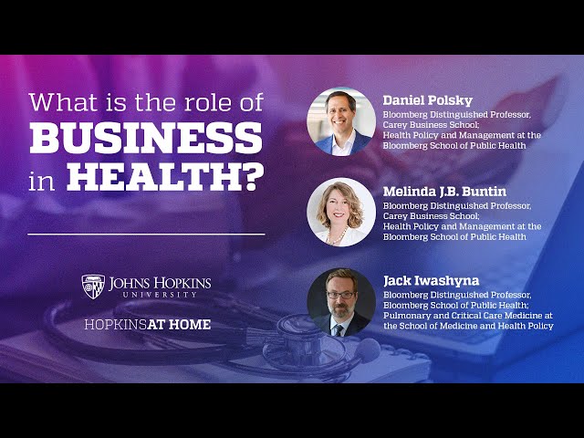 What Is the Role of Business in Health?