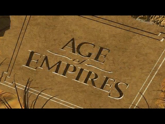 Age of Empires Intro (Remastered in 1080p using AI Machine Learning)