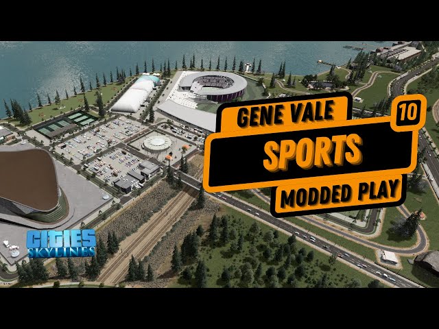 Gene Vale - Amazing Sporting Precinct | Cities Skylines 1