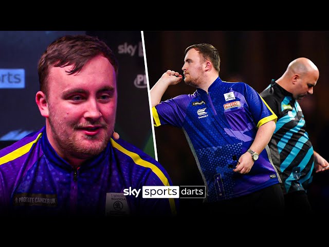 "I was happy winning one game" 😅 | Luke Littler reacts to reaching the Worlds Final!