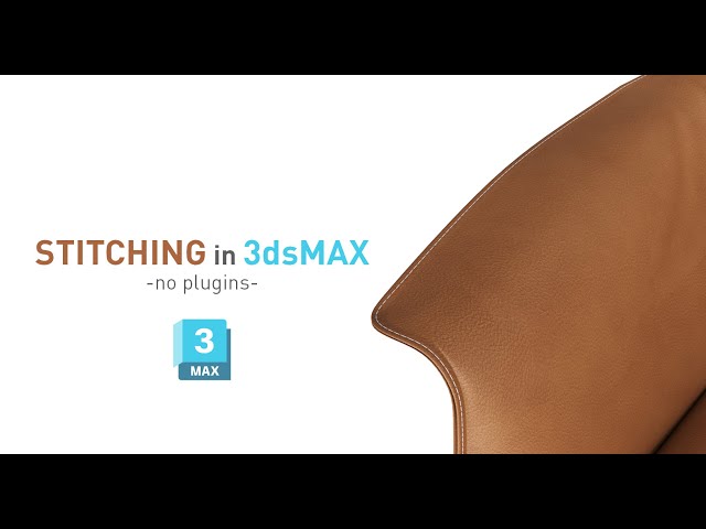 Stitching in 3ds max-no plugins