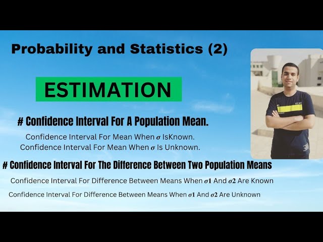 شرح وتلخيص Probability and Statistics (2)  (part 2 )
