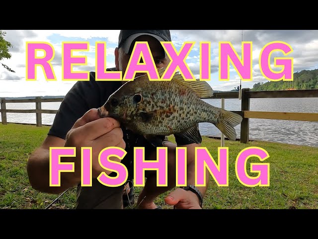 ***RELAXING FISHING*** - SHELL CRACKERS  & CATFISH at Lake Eufaula  (Walter F. George Reservoir)-AL
