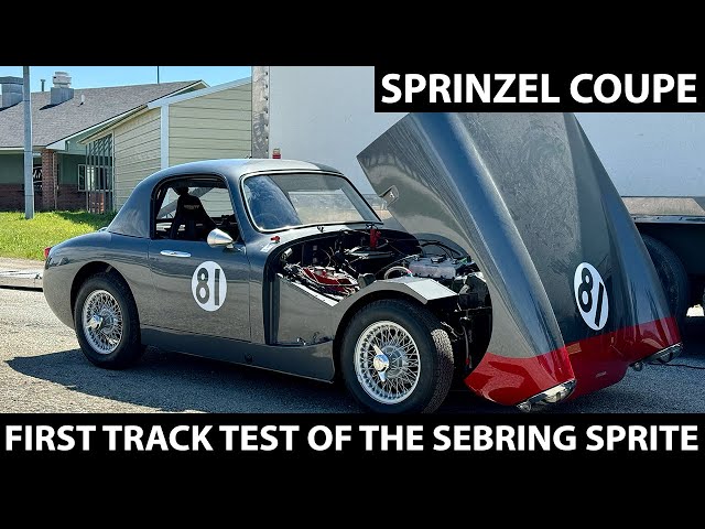 Sprinzel Sebring Sprite Track Testing