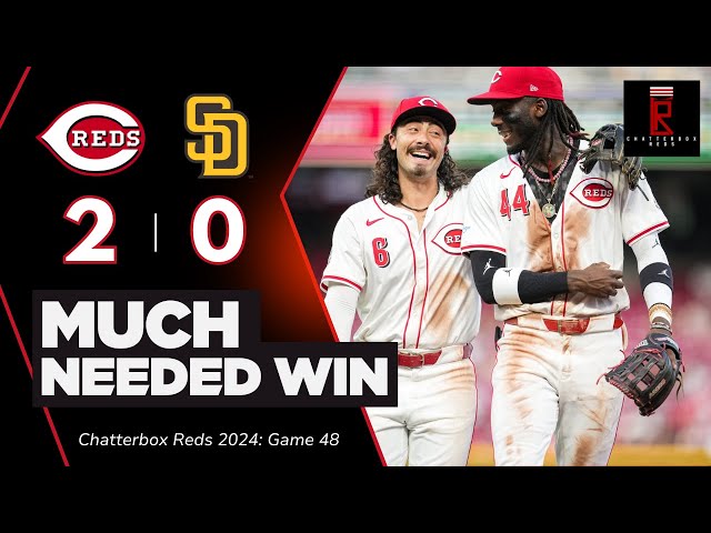 Cincinnati Reds and Andrew Abbott Shutout San Diego Padres at GABP | Chatterbox Reds | Game 48