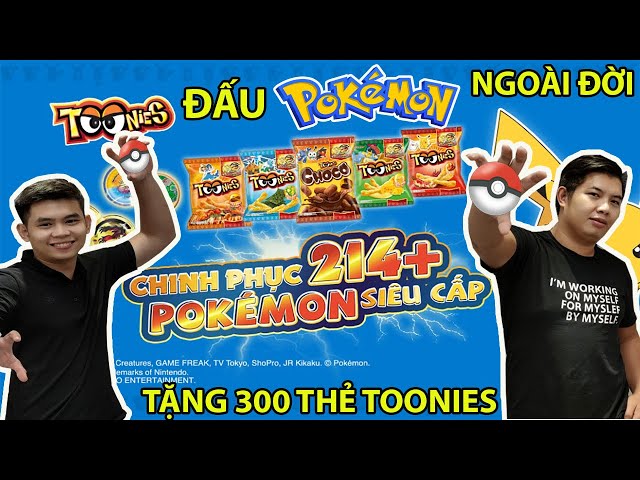 Trận Đấu Thẻ Pokemon Toonies Cuối Mong Team Tony TV Cũng Sưu Tầm