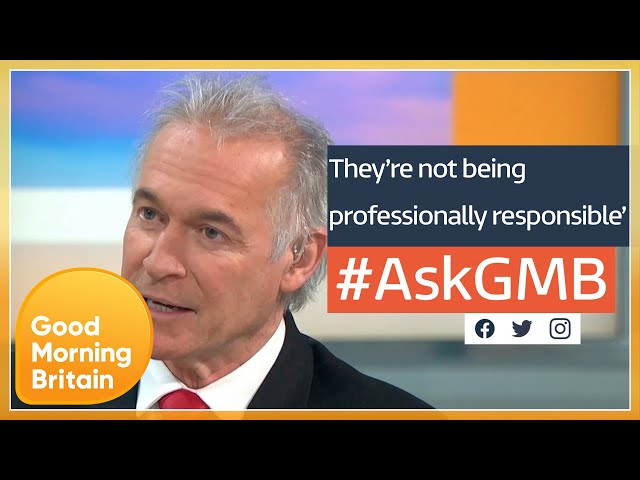Piers Is 'Appalled' by 200,000 NHS Staff Who Have Refused the Vaccine | Good Morning Britain