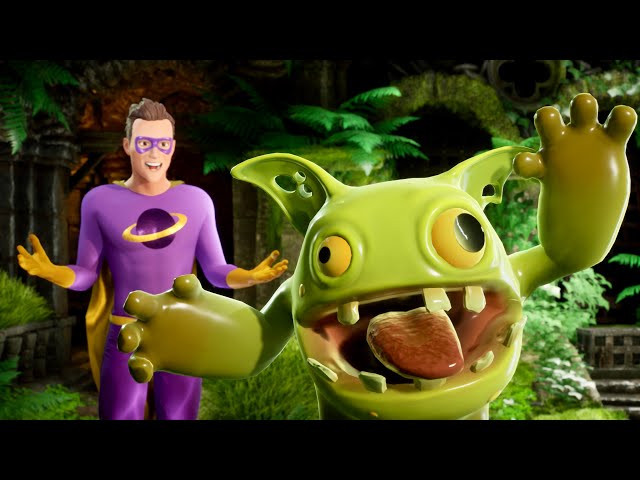 HIDE AND SEEK with Captain Adventure | Family Friendly Cartoon For Kids