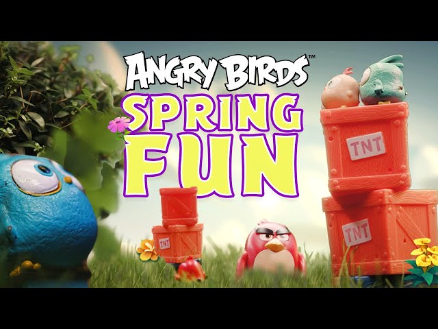 Angry Birds | Fun in the spring with toys!