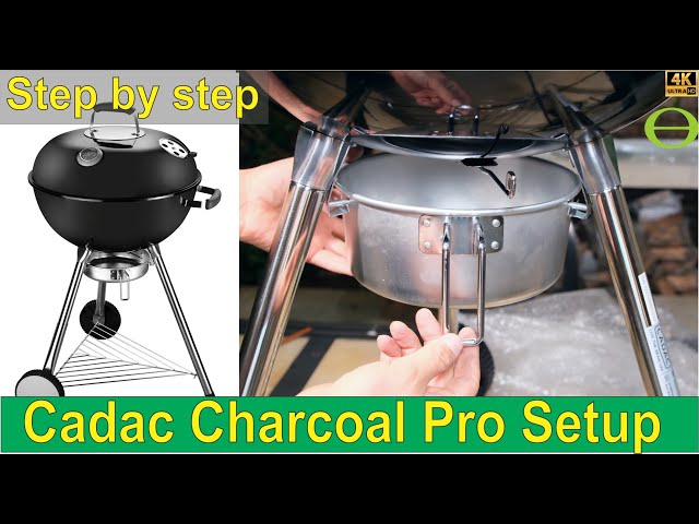 How to assemble the Cadac Charcoal Pro 57cm Kettle Braai / barbecue - step by step