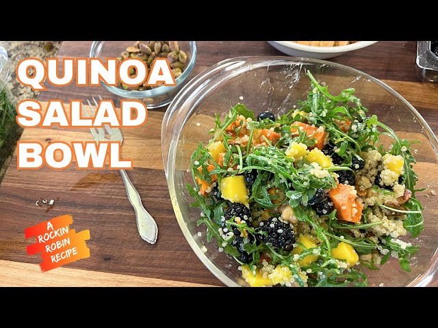 Make A Quick Easy Quinoa Salad Bowl