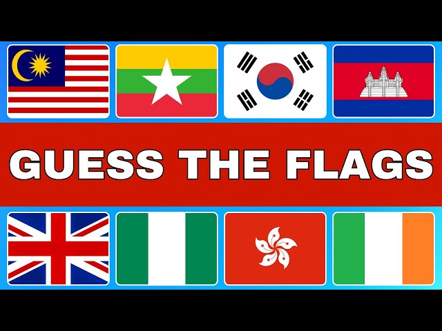 50 Countries Guess The Flag Quiz
