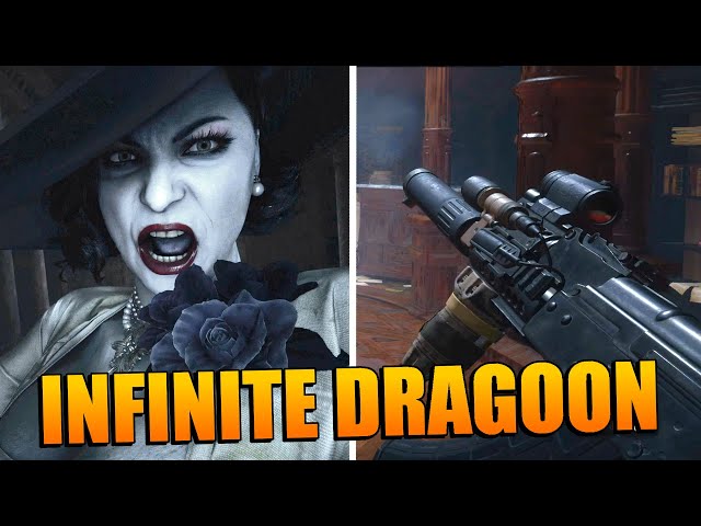RESIDENT EVIL 8 VILLAGE Infinite Ammo Dragoon VS Bosses Gameplay (No Damage VoS) 4K 60FPS