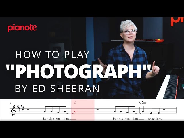 How to Play "Photograph" by Ed Sheeran (Easy Piano Tutorial)