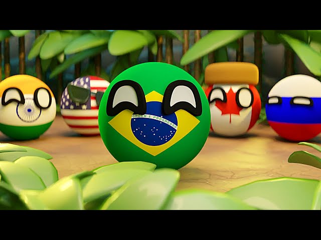 THE HEIST 3 (Part 2) | Countryballs Animation