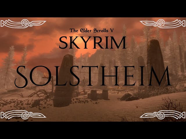 Solstheim  Skyrim Music and Ambience : The Ash Lands