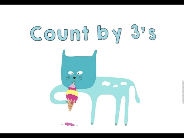 Count by 3's!