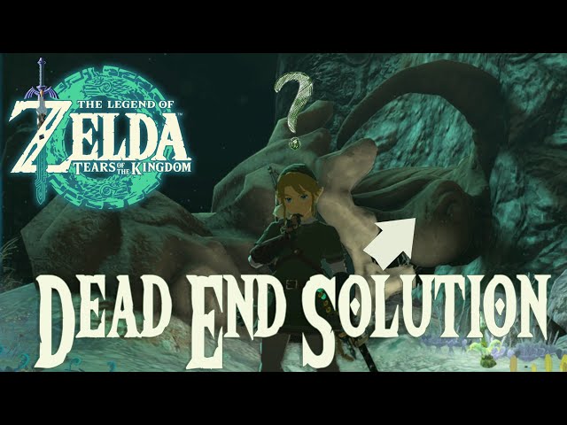 Broken Statue Dead End Solution - The Legend of Zelda: Tears of the Kingdom