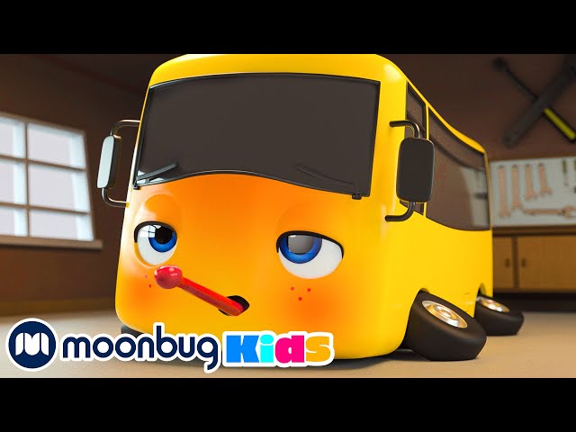 🤒 Buster's Sick! 🤒 @gobuster-cartoons | Sing Along With Me! | Baby Cartoons & Songs | Moonbug Kids