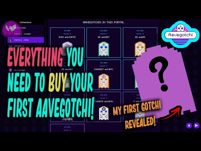 How to buy your first Aavegotchi | Aavegotchi - NFT / PlayToEarn game