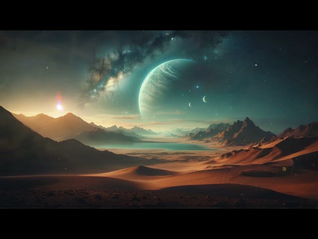 Forgotten Planet | SciFi Ambient Music for Background, Sleep, Stress, Work, Study, Relaxing.