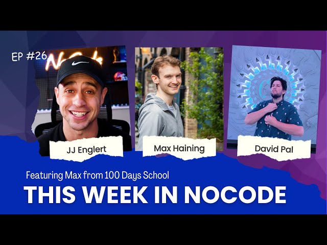 100 Days of NoCode Journey with Max Haining