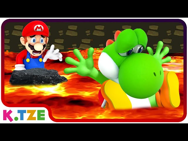 Yoshi VERSINKT in Lava 😱😭 Mario Maker 2 | K.Tze