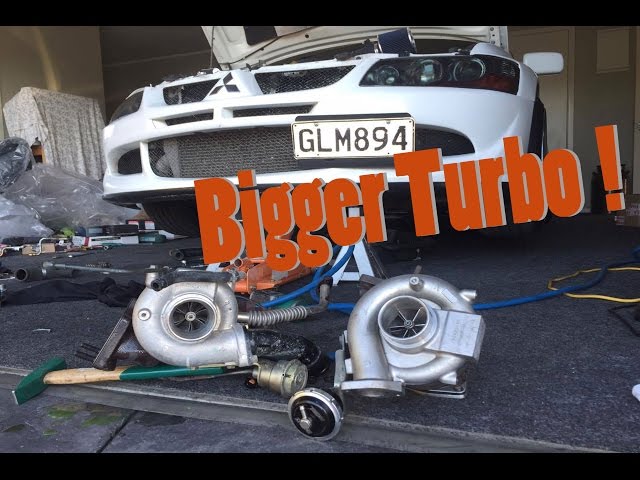 Evo 8 Build part 2 - Removing turbo and exhaust