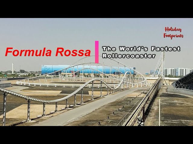 Formula Rossa | Ferrari World | Yas Island Abu Dhabi